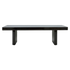 brick coffee table - black