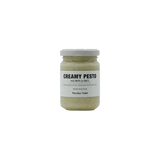 creamy pesto - salmon & dill
