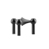 nagel-candle-holder black