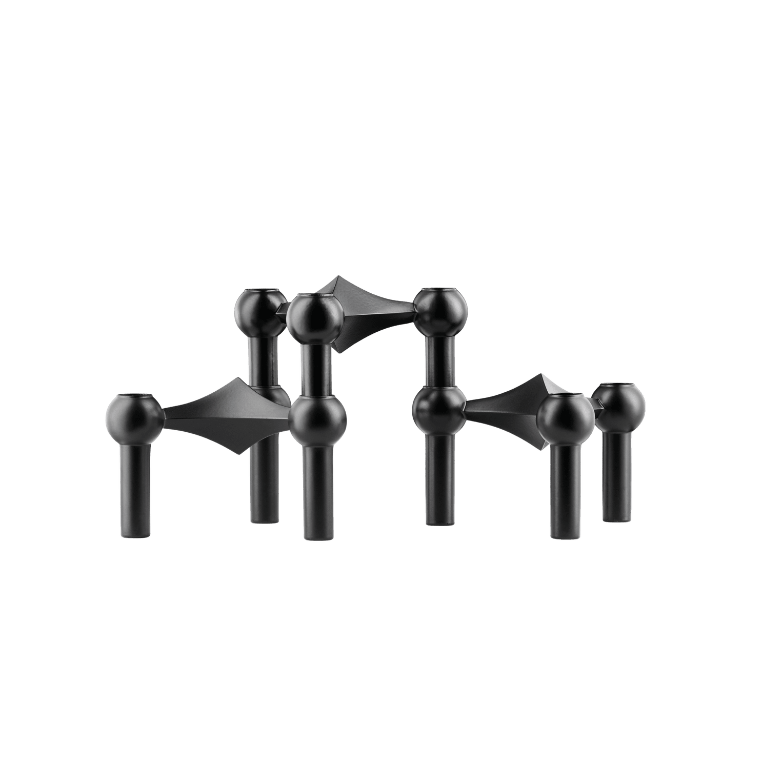 nagel-candle-holder-3er-black