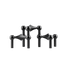 nagel-candle-holder-3er-black