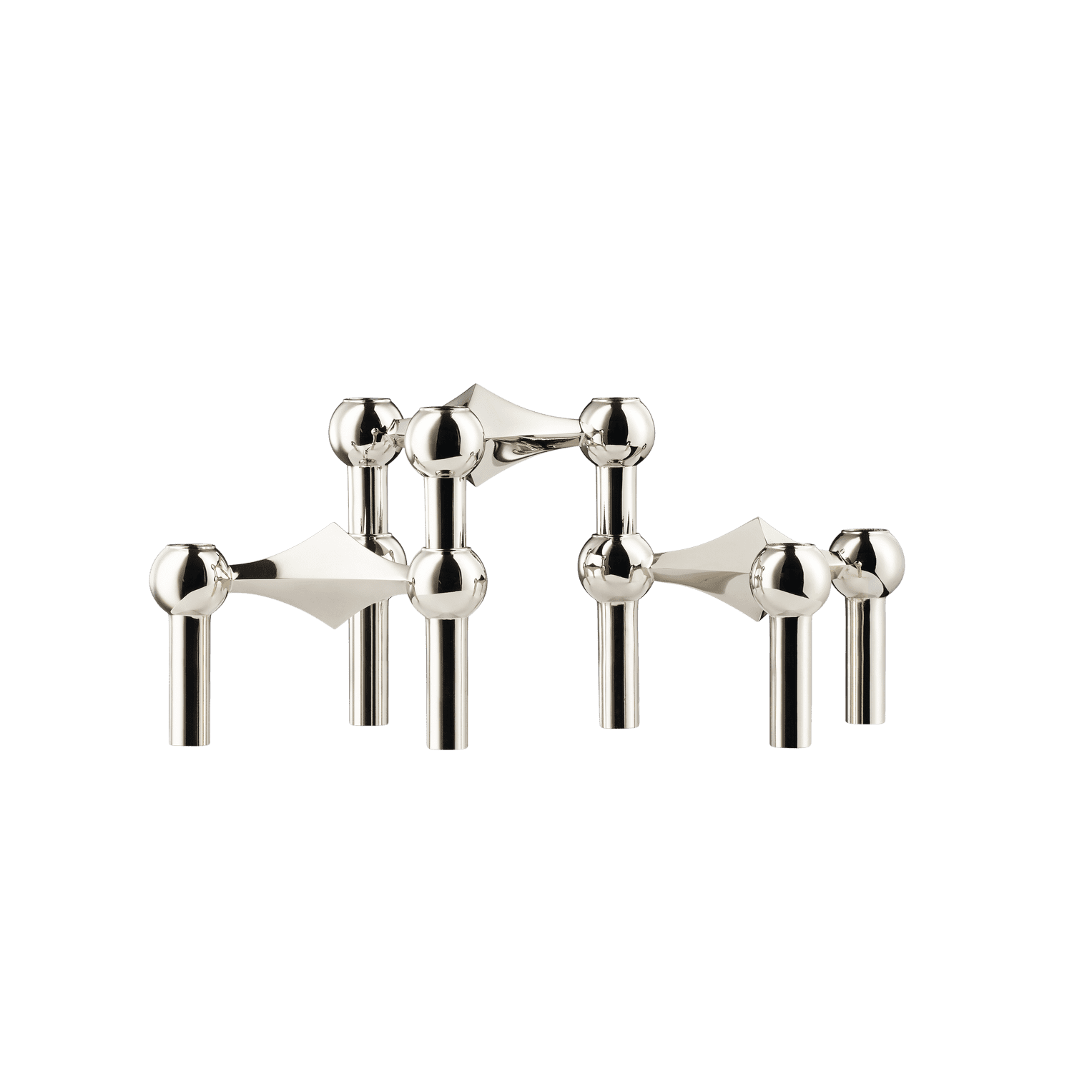 nagel-candle-holder-3er-chrome