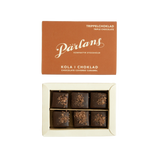 chocolate covered caramel - triple chocolate 6 pieces