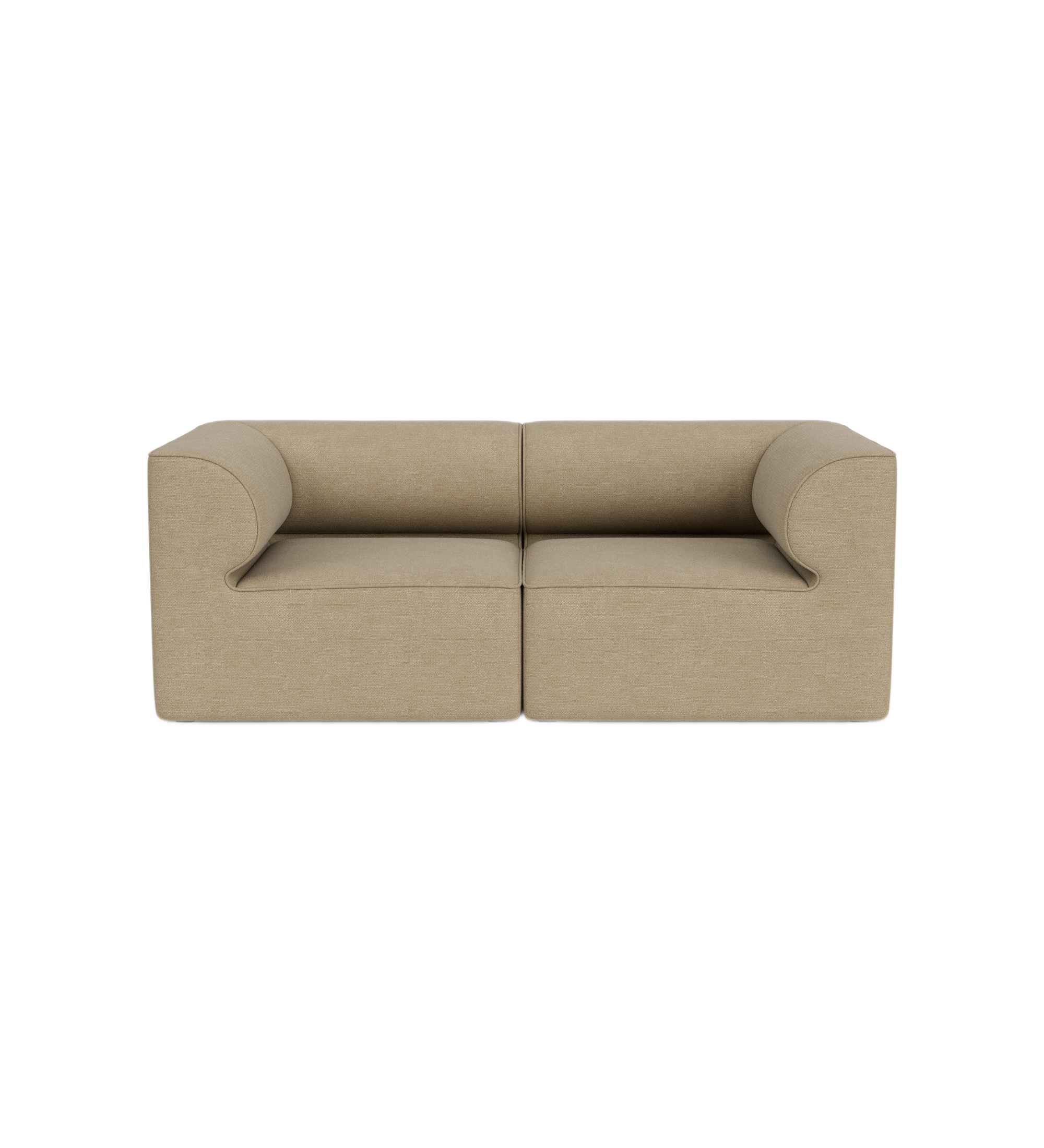 eave modular sofa 2 seater configuration 1 - audo bouclé 02