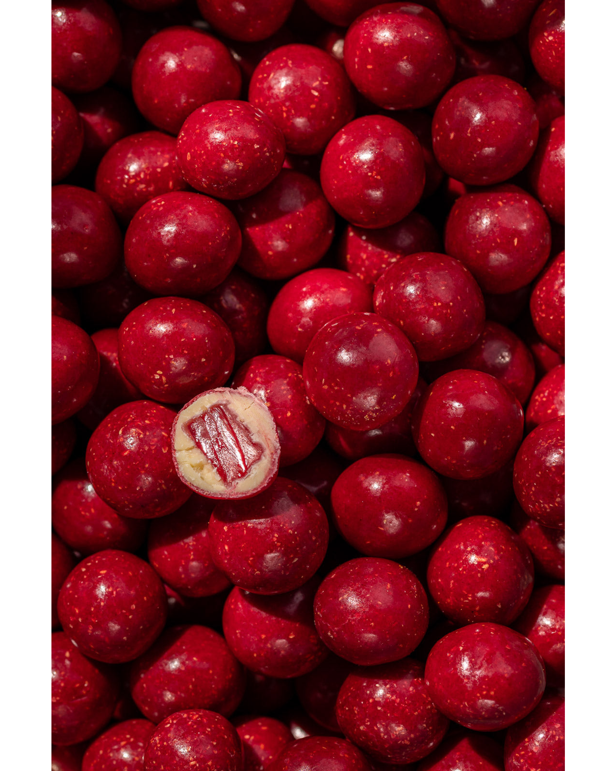 chocolate coated winegums - crunchy raspberry large tube