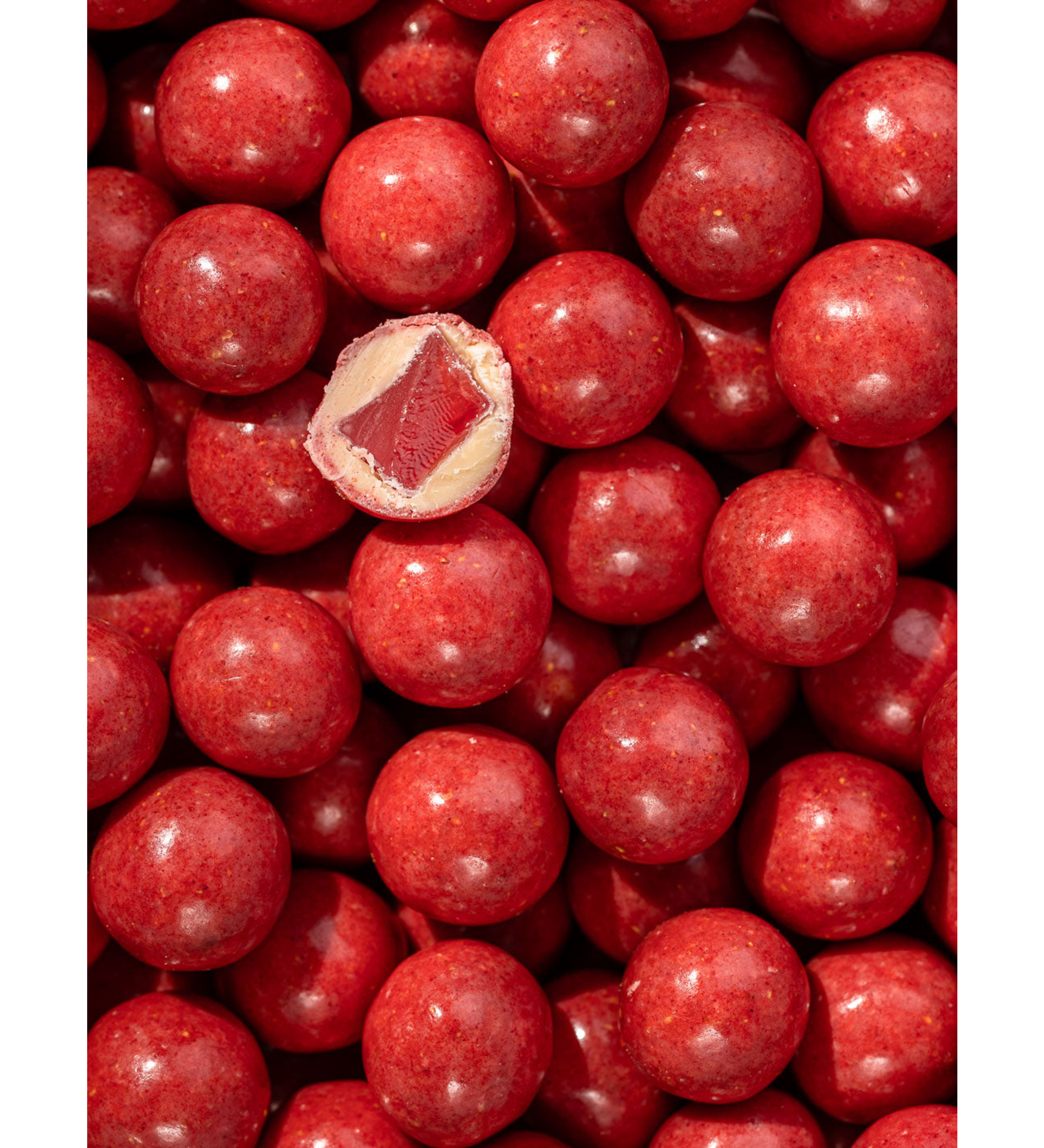 chocolate coated winegums -  strawberry small tube