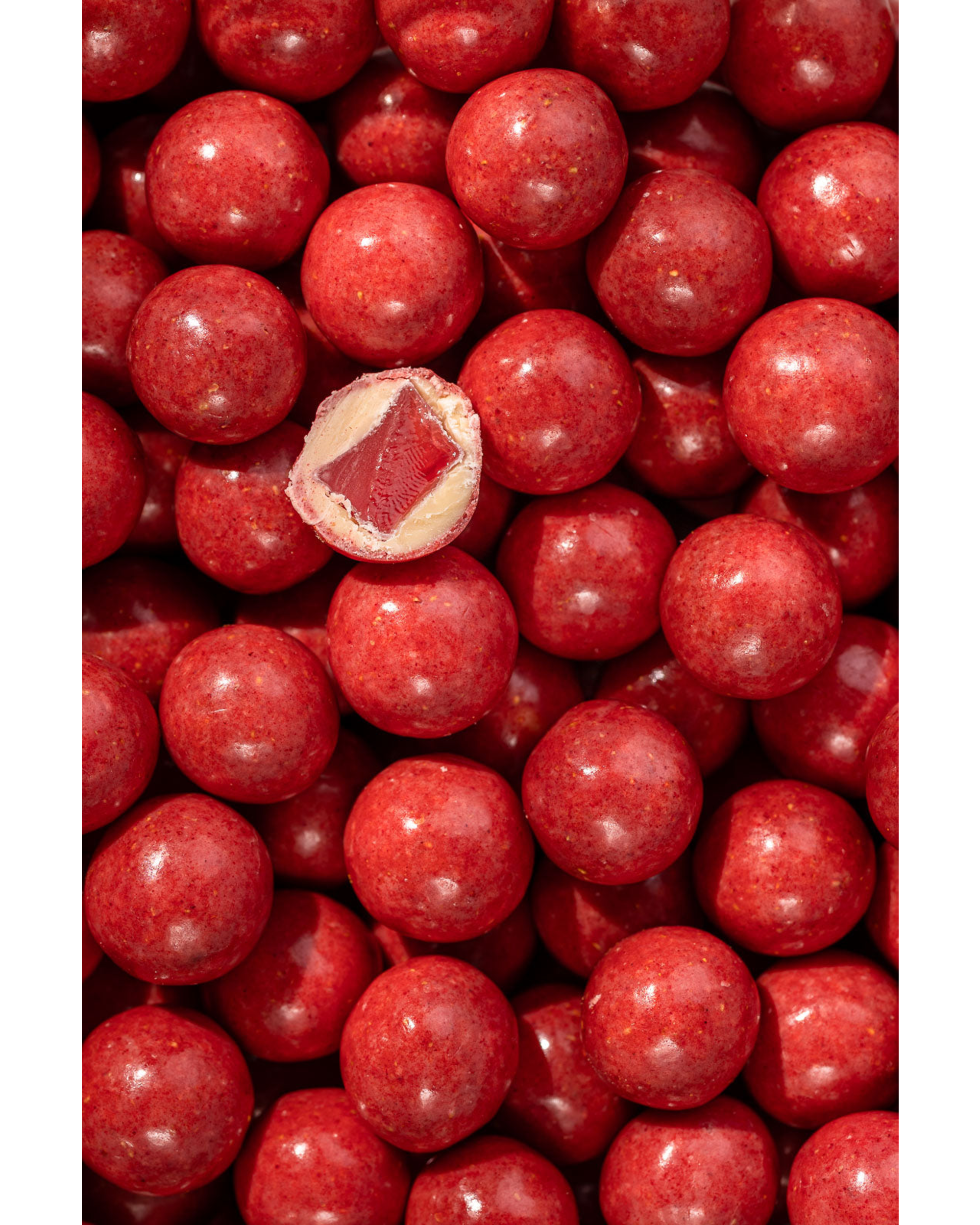 chocolate coated winegums - strawberry two pack