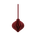 paper ornament 7cm - dark red