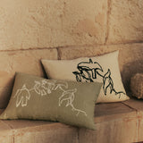vuelo cushion - natural black