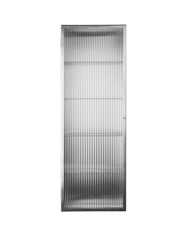 haze wall cabinet - reeded glass