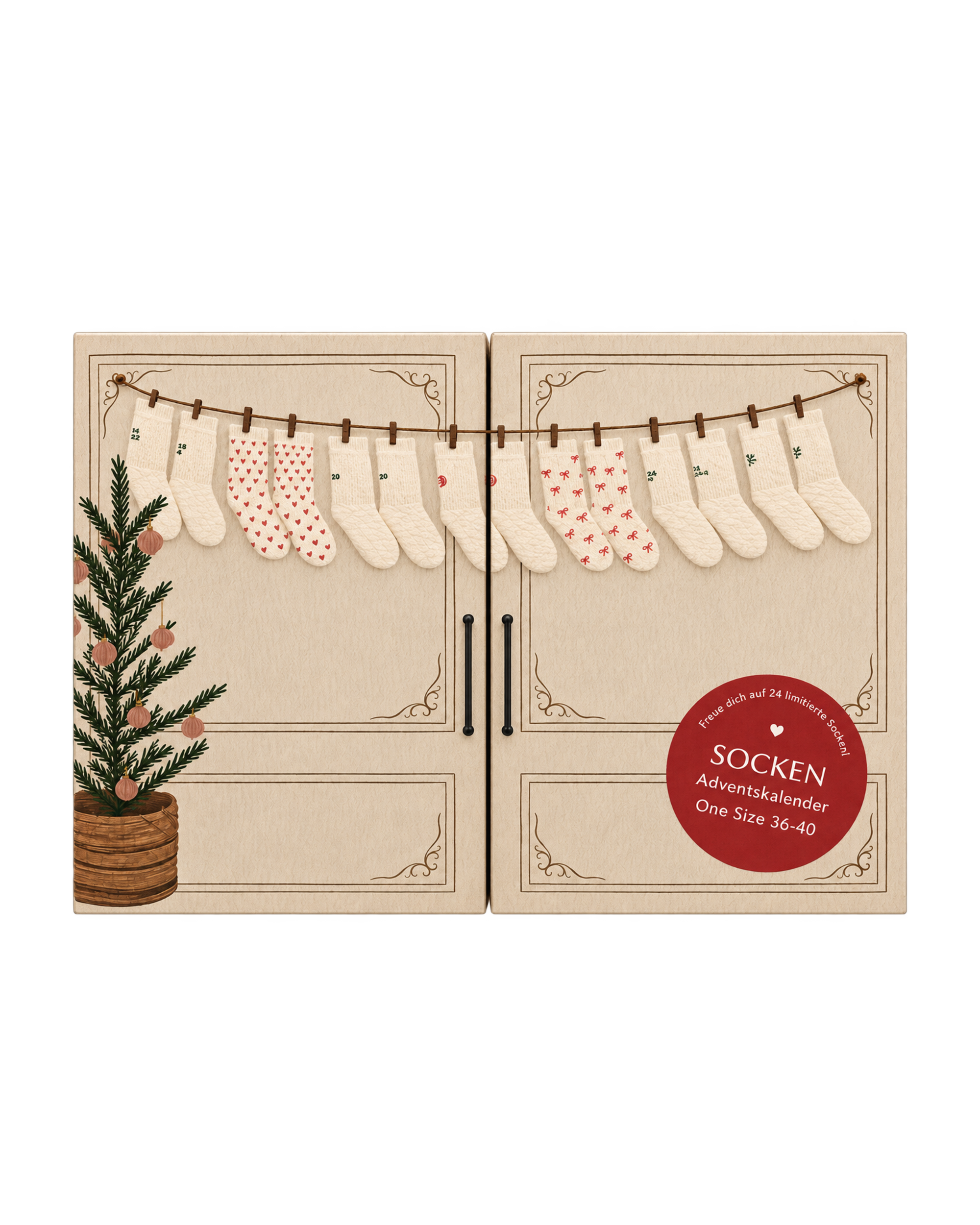 advent calendar socks - 2026