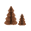 paper tree - brown medium
