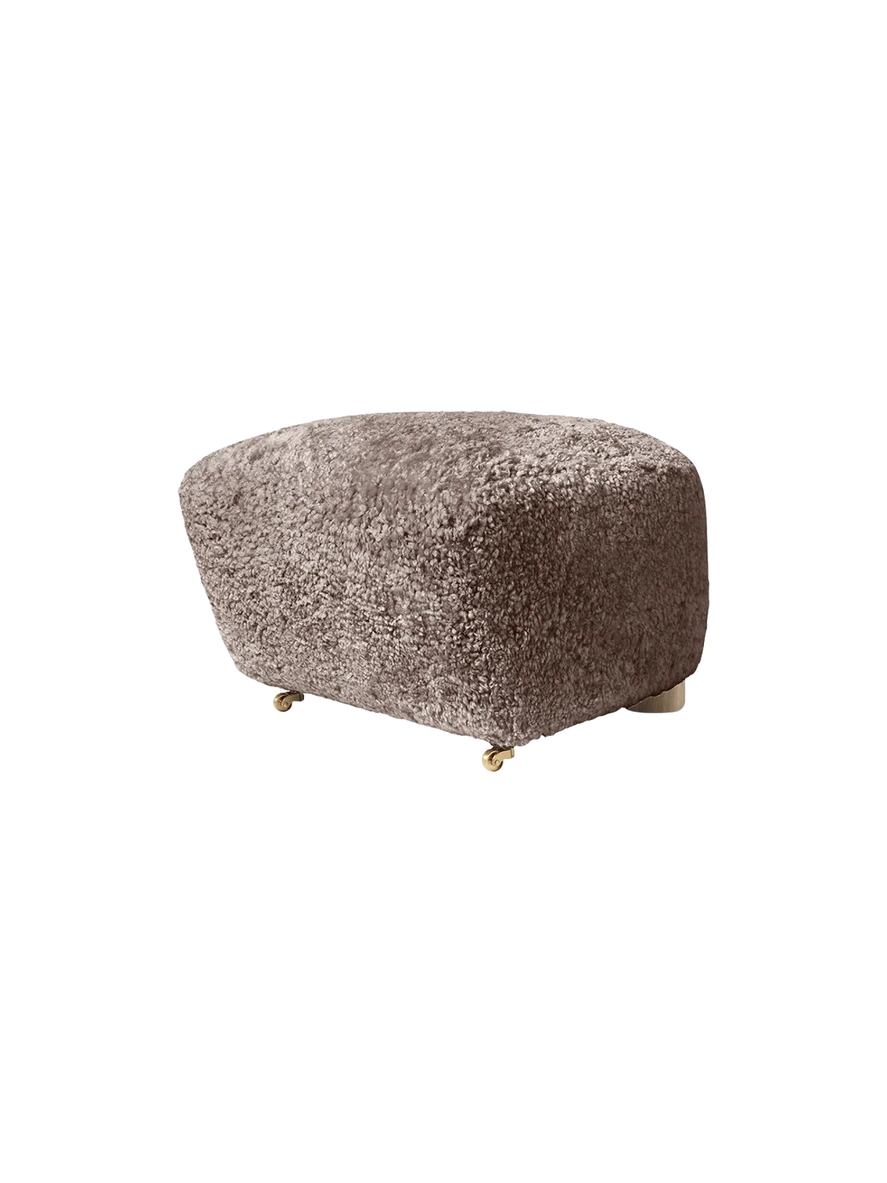 the tired man ottoman - sheepskin sahara