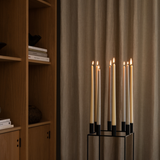 kubus 8 candle holder - white