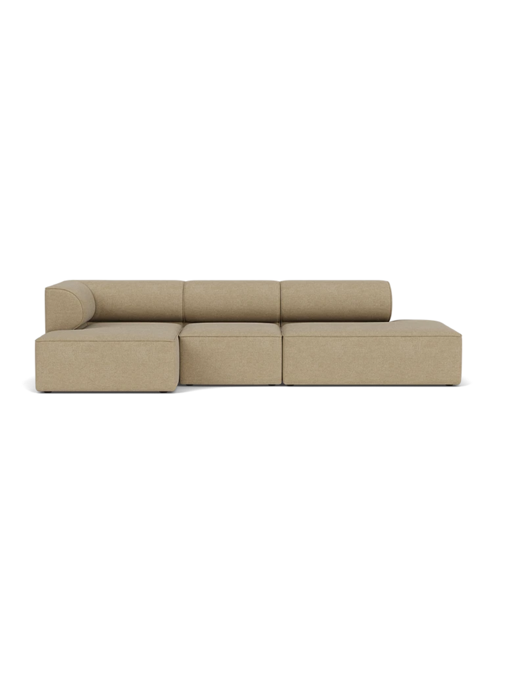 eave modular sofa 3,5 seater right corner configuration 10 - audo bouclé 02
