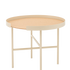big hug coffee table - round beige