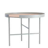 big hug coffee table - round bone