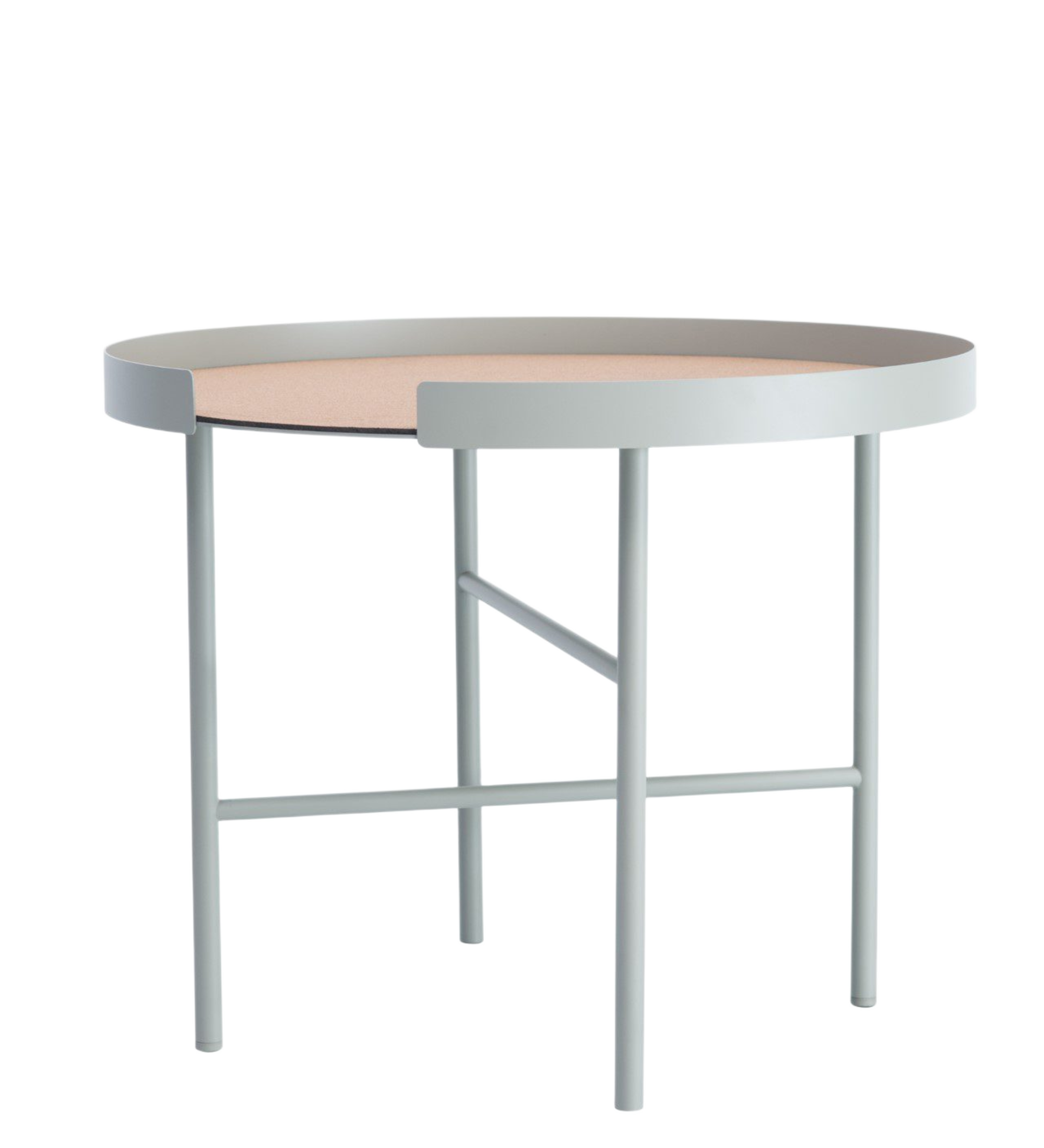 big hug coffee table - round bone
