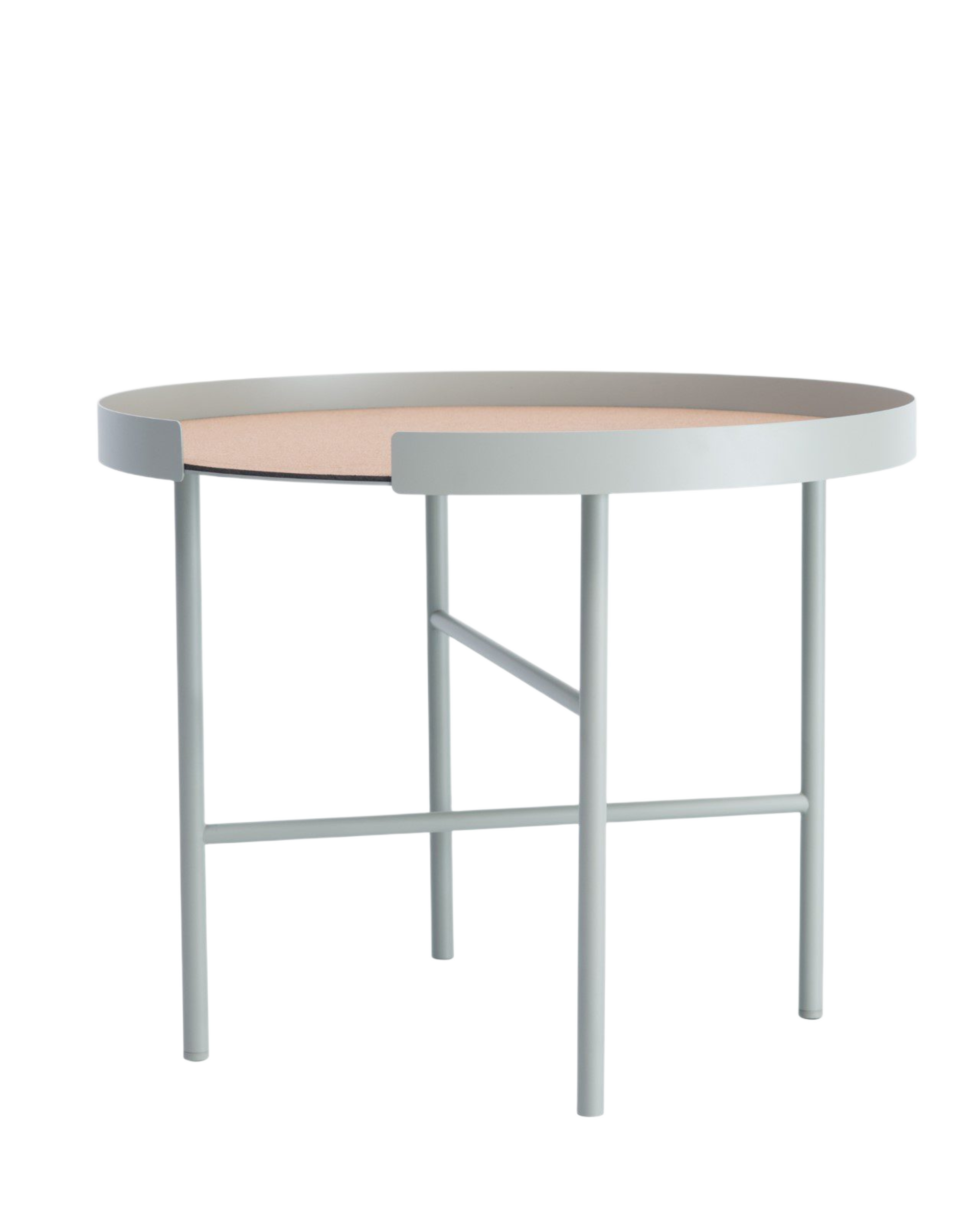 big hug coffee table - round bone