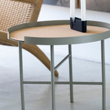 big hug coffee table - round bone