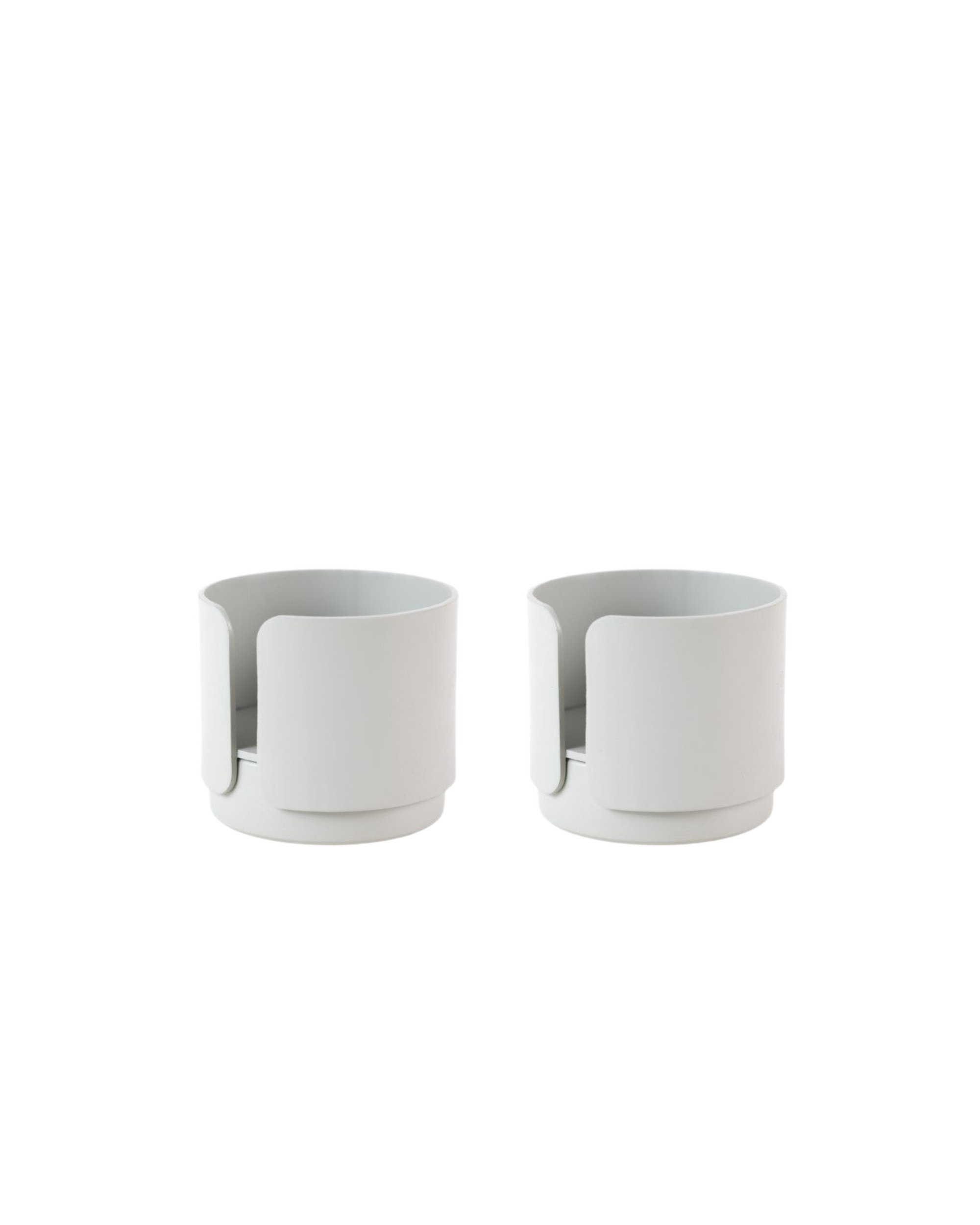 big hug tea light holder - bone 