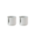 big hug tea light holder - bone 