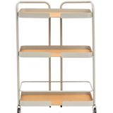 big hug tray trolley - square bone 