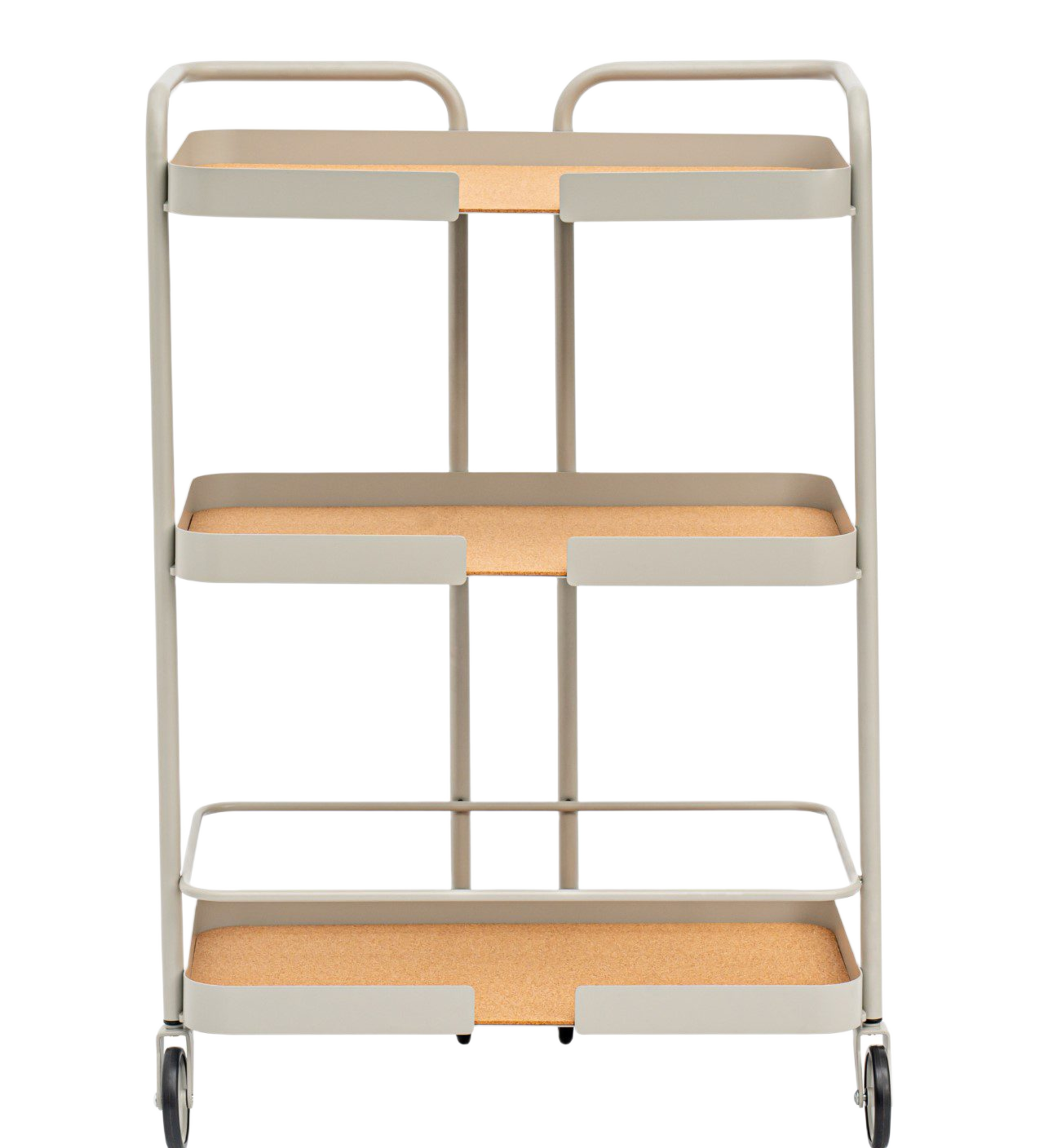 big hug tray trolley - square bone 