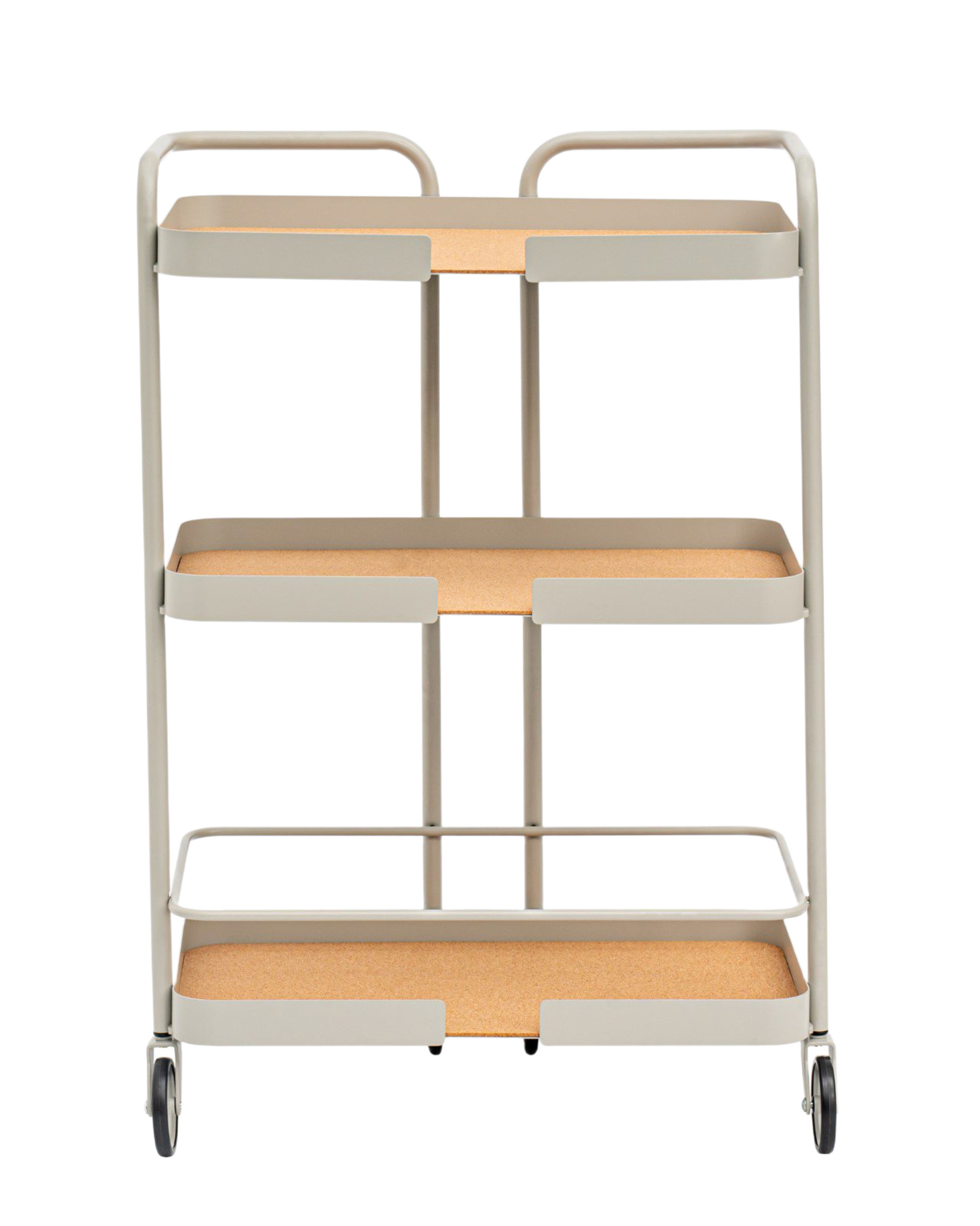 big hug tray trolley - square bone 