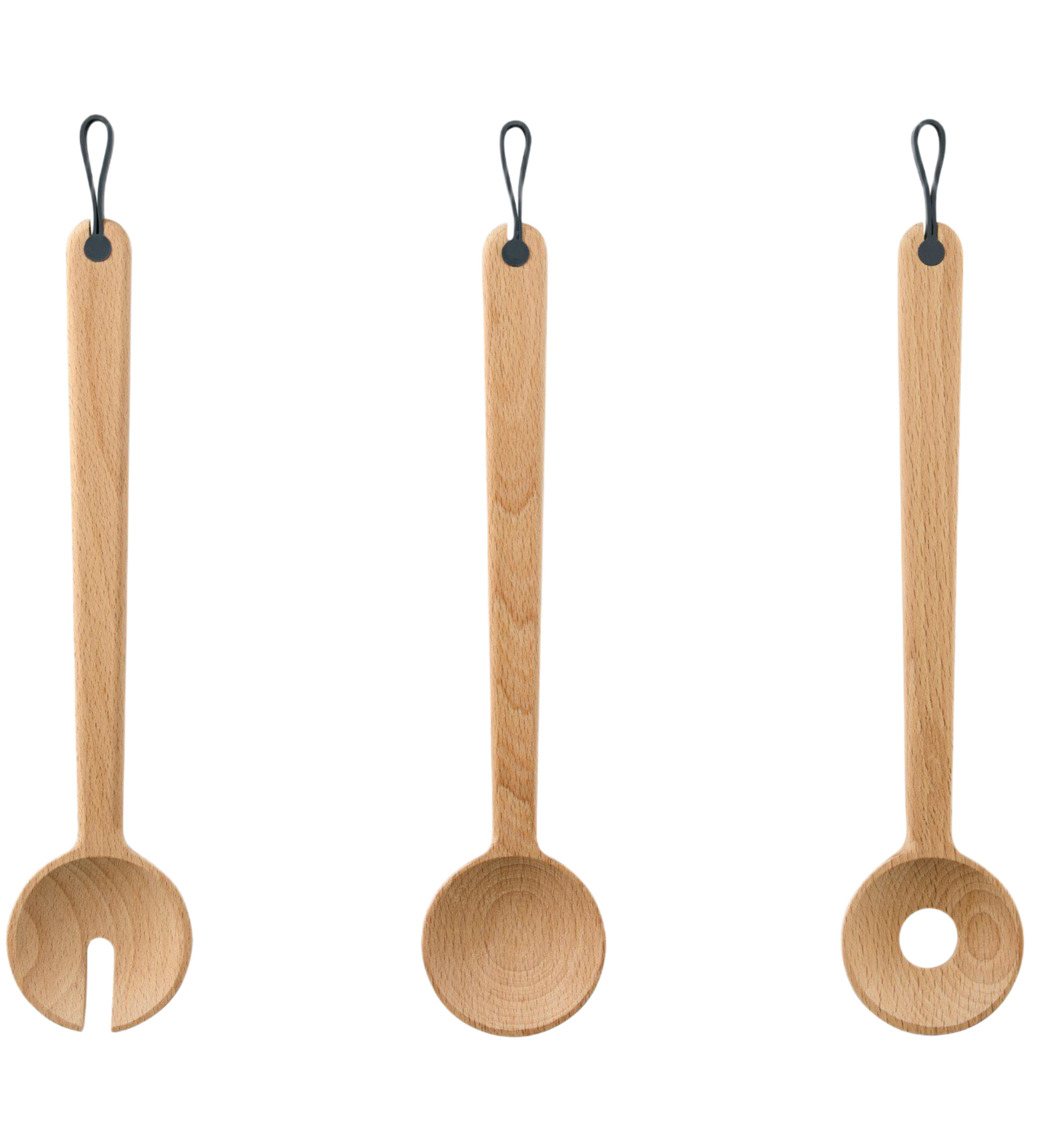 big hug kitchen tools 3pcs - natural