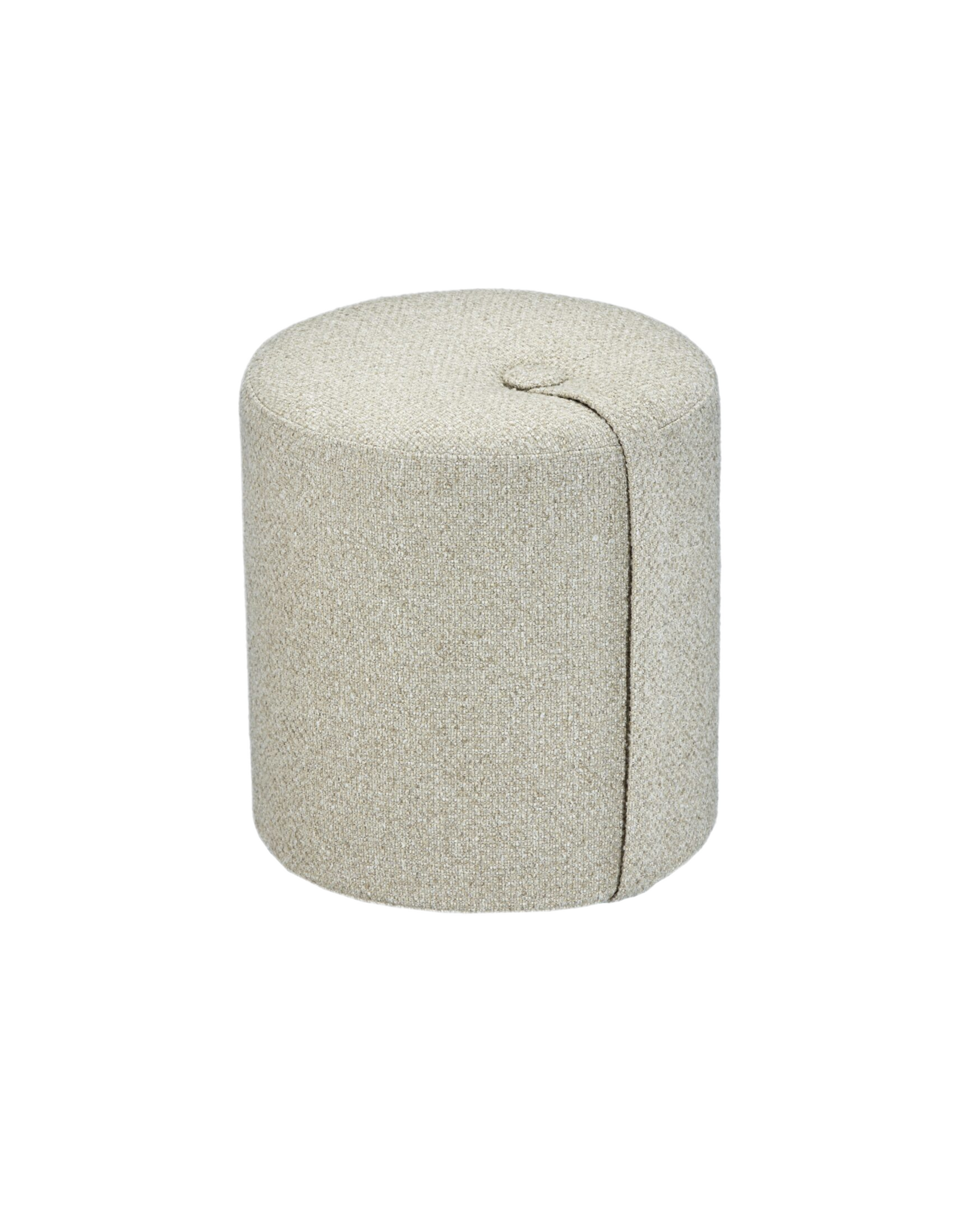 loop pouf - high natural