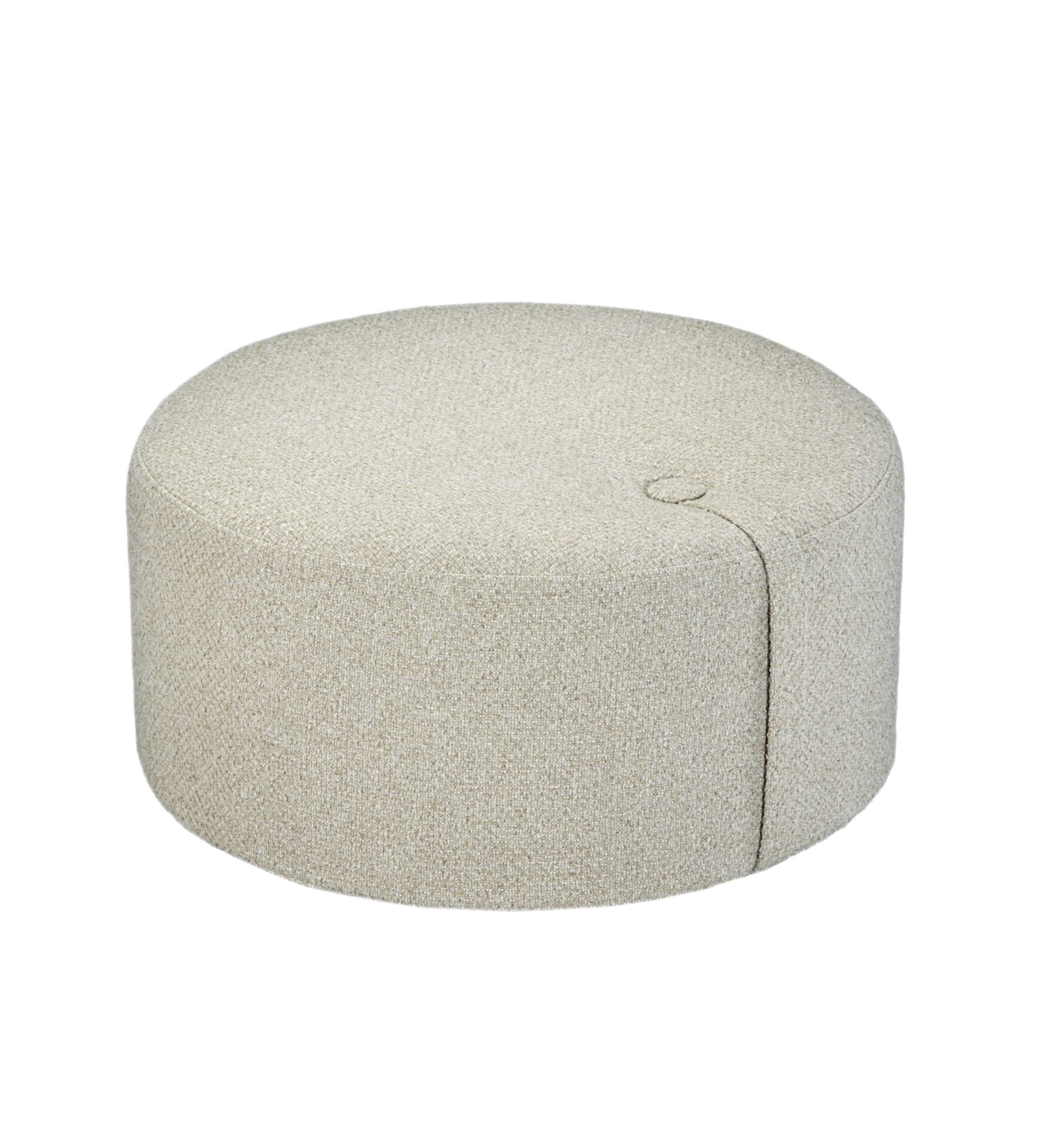 loop pouf - large natural