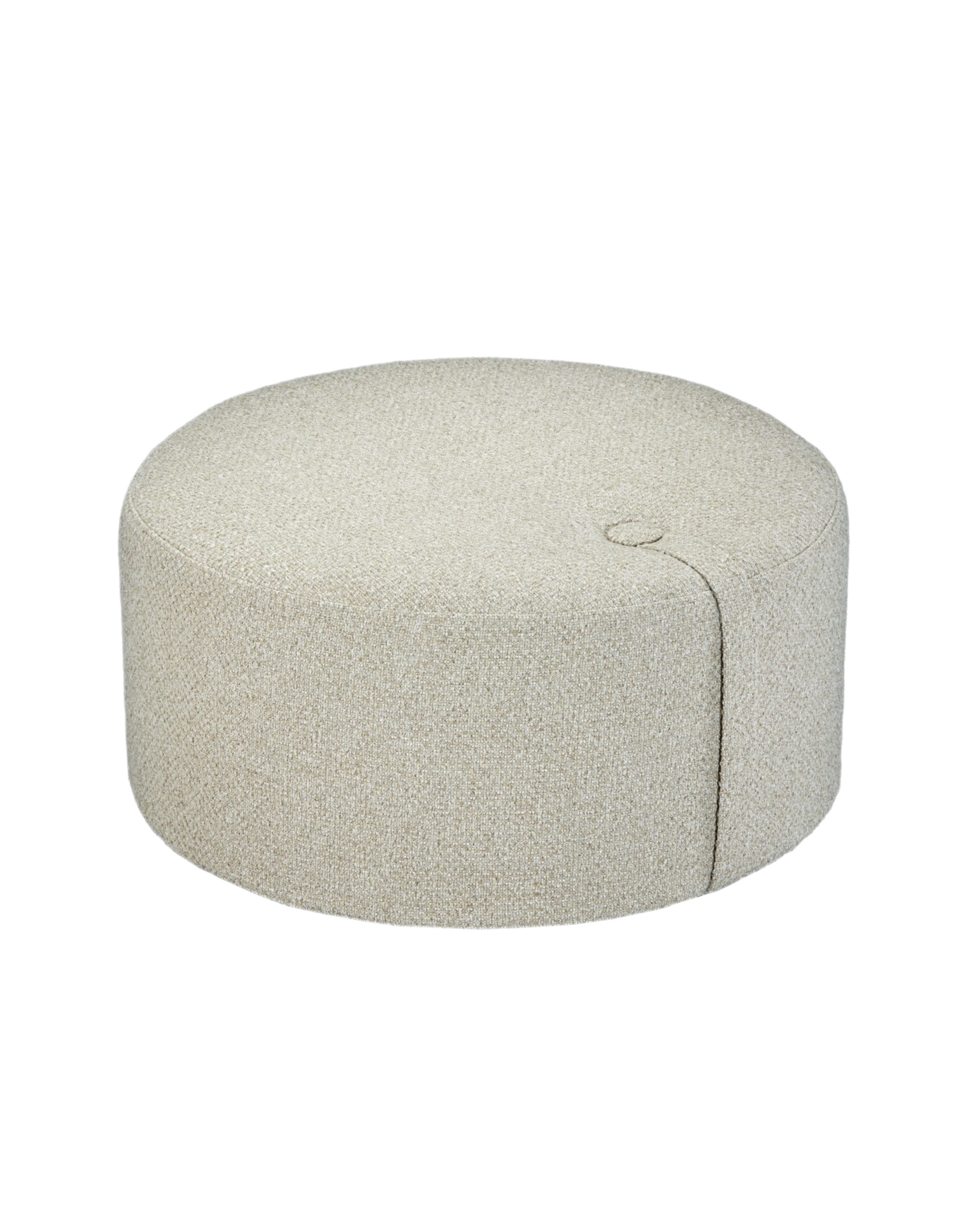 loop pouf - large natural