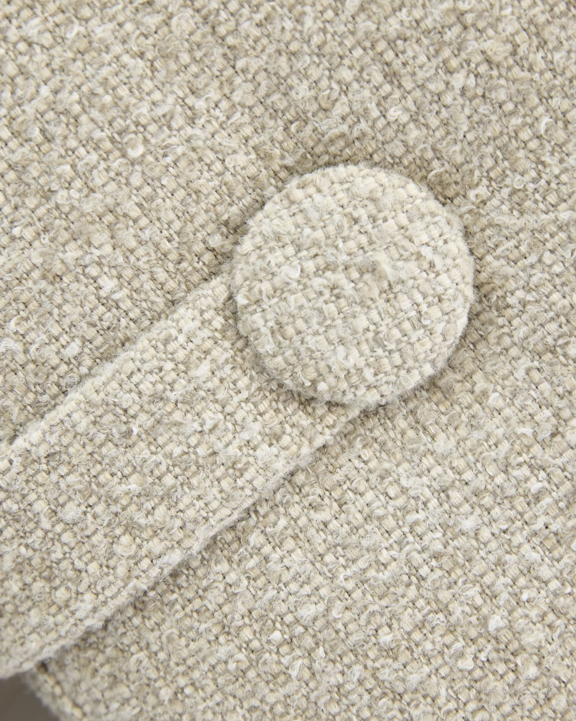loop pouf - large natural