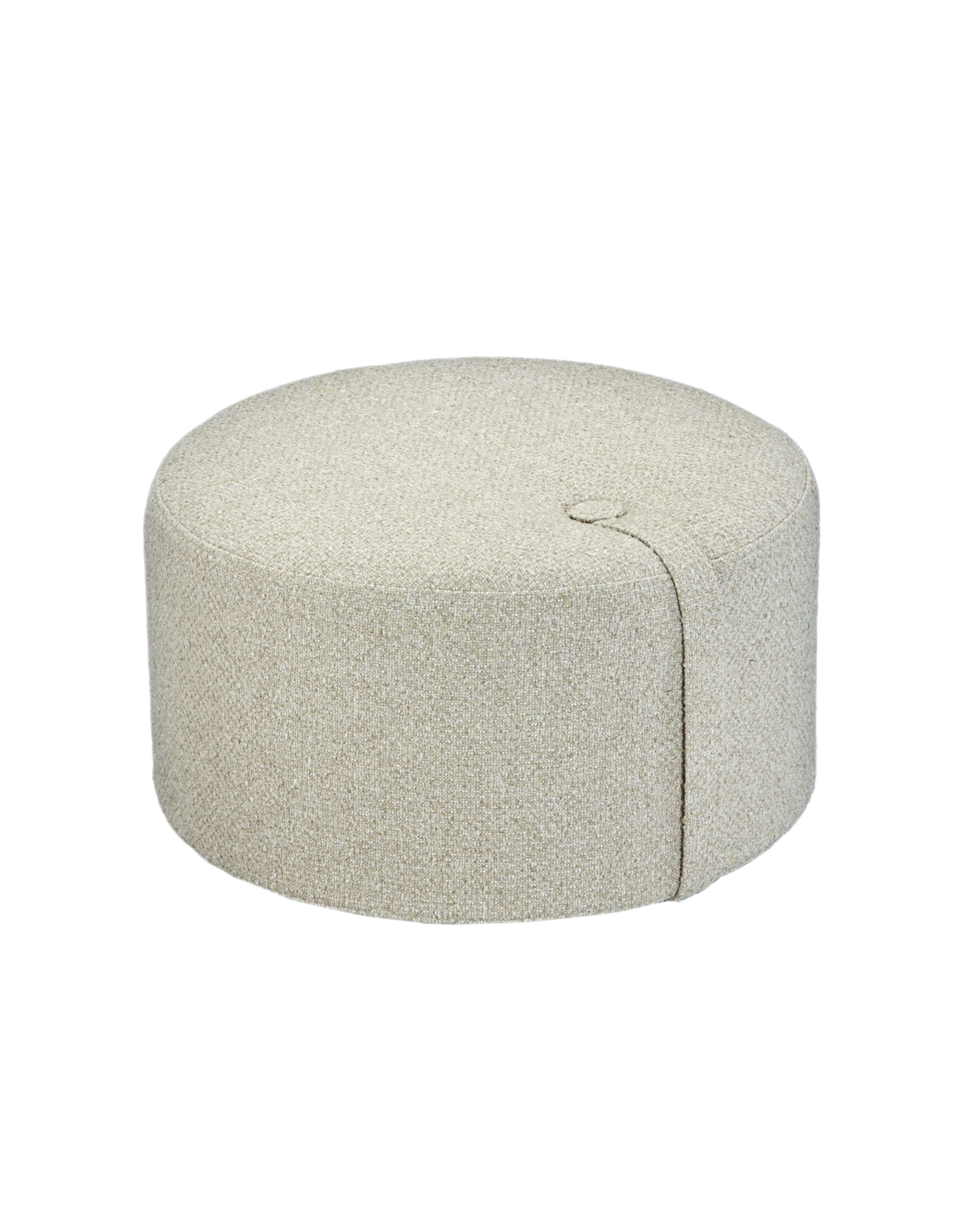 loop pouf - medium natural