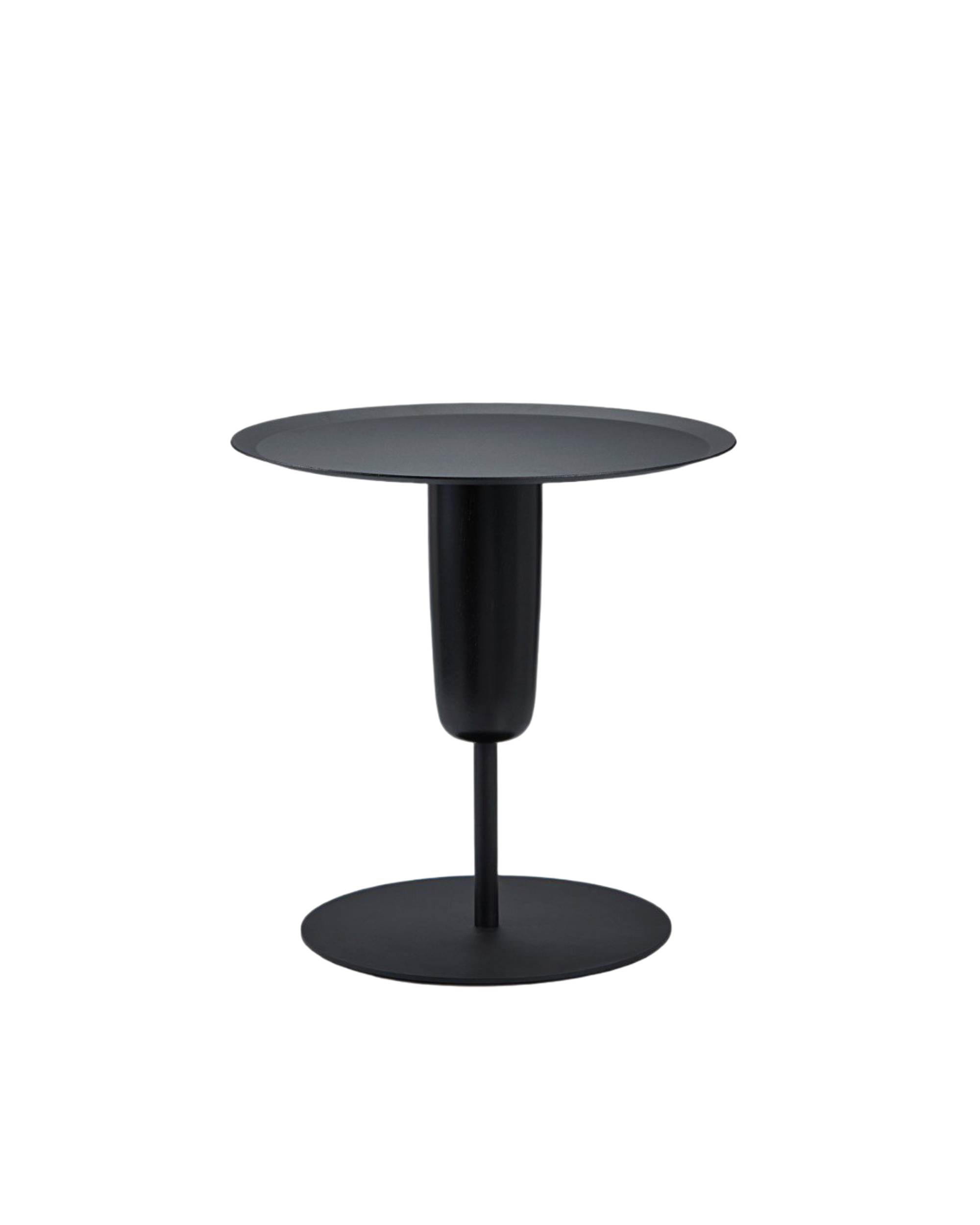 pole sidetable - black