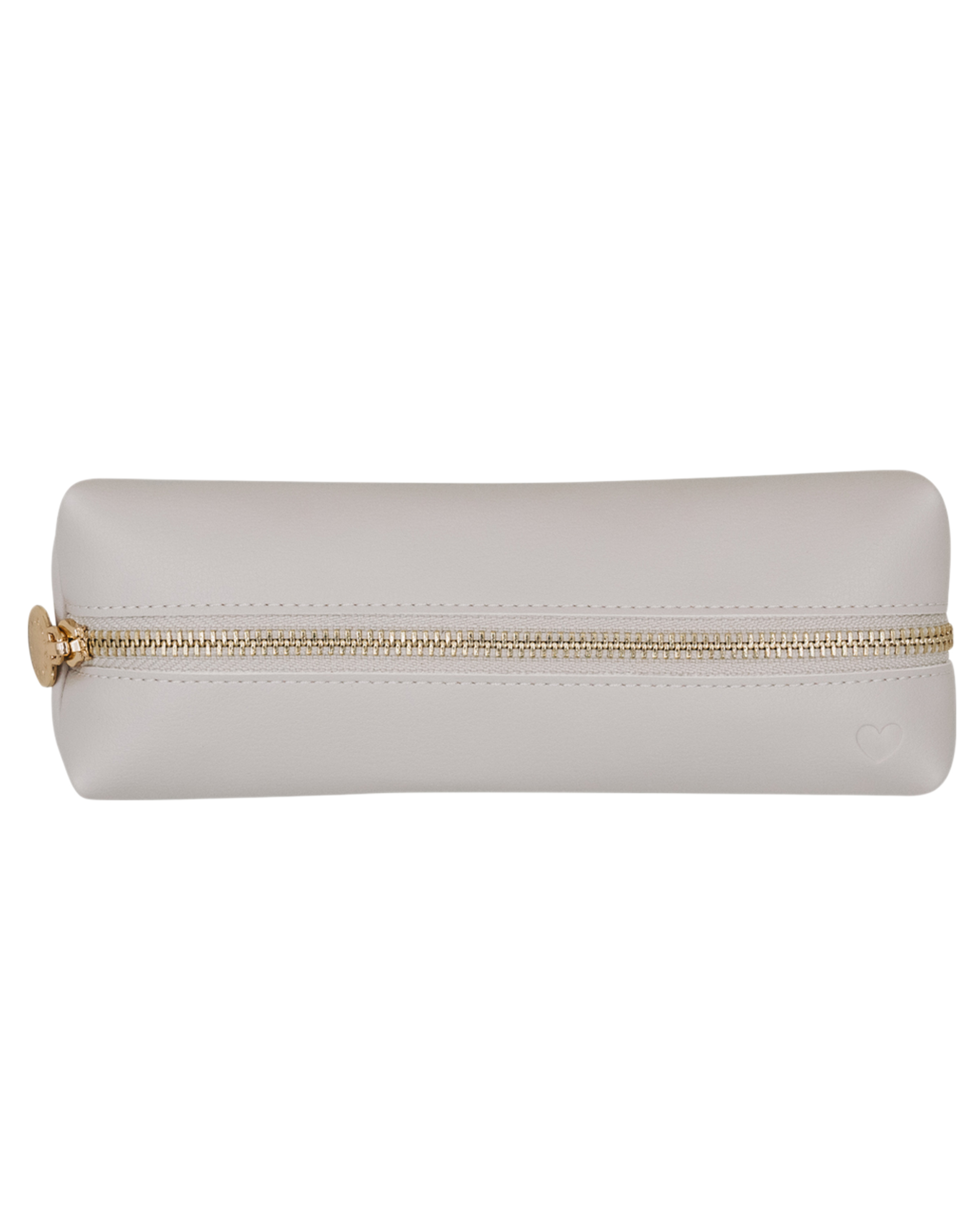 federtasche-herz taupe