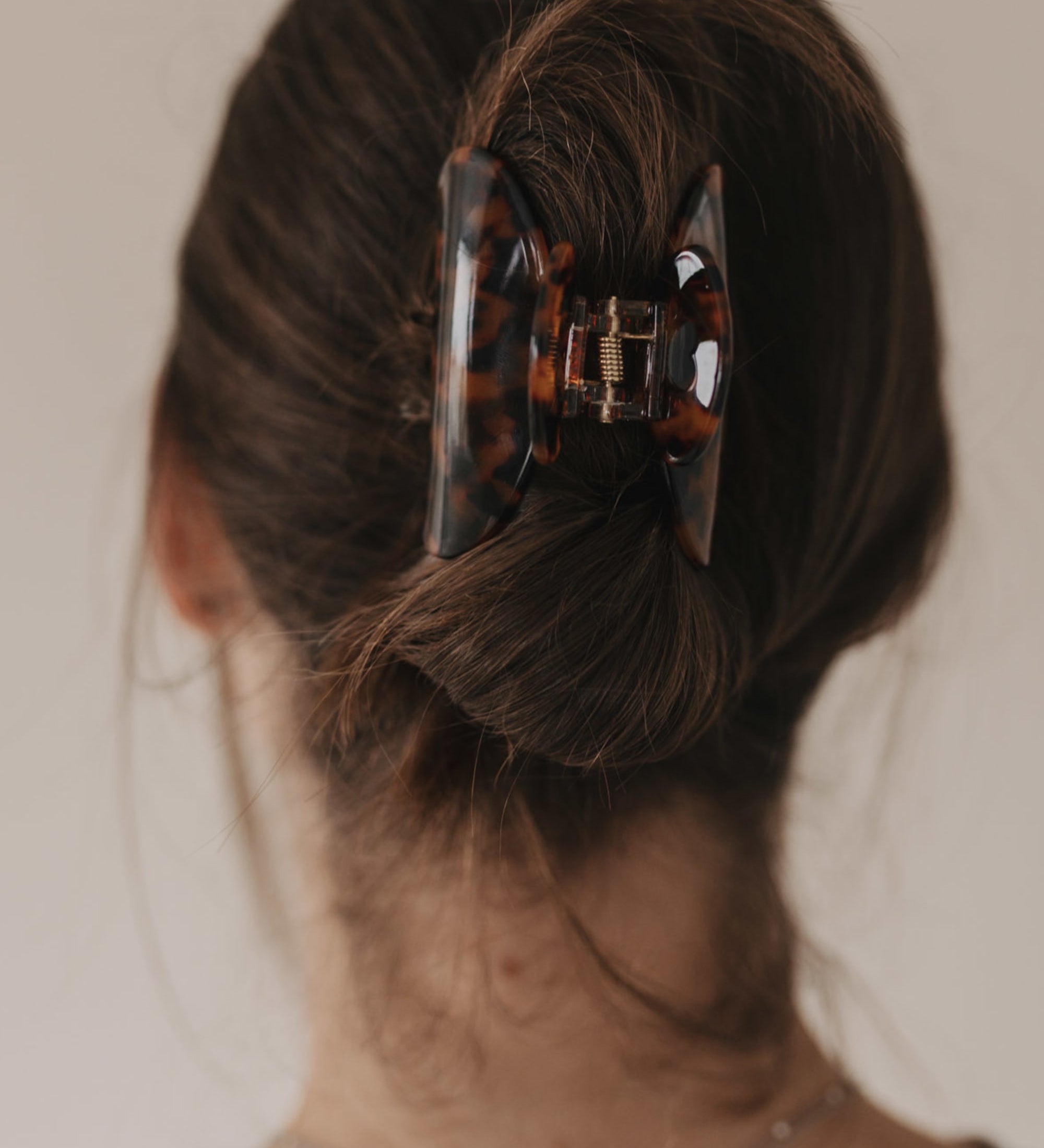 haarspange-herz amber groß