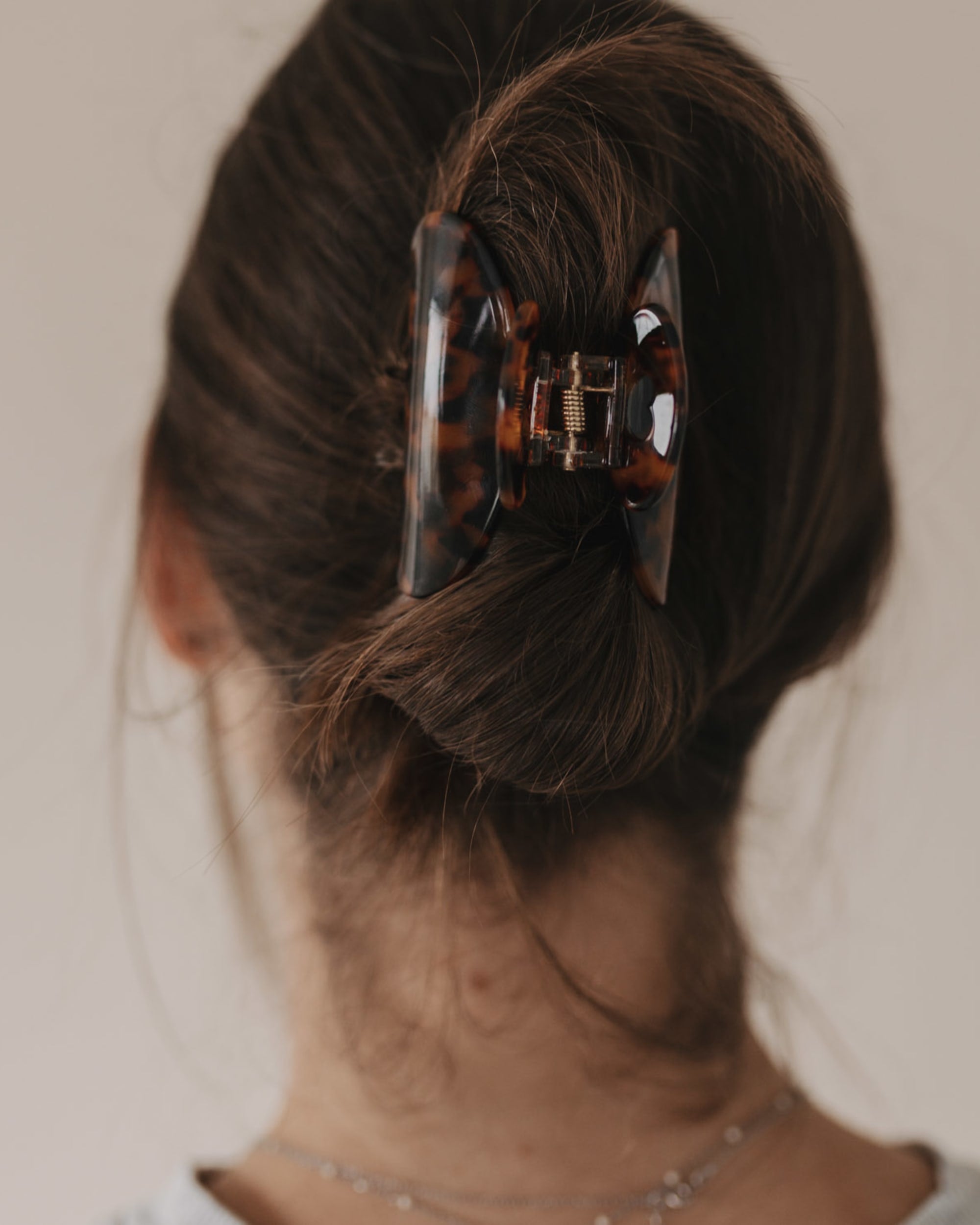 haarspange-herz amber groß