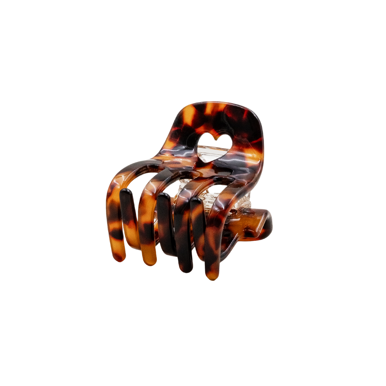 haarspange-herz amber klein