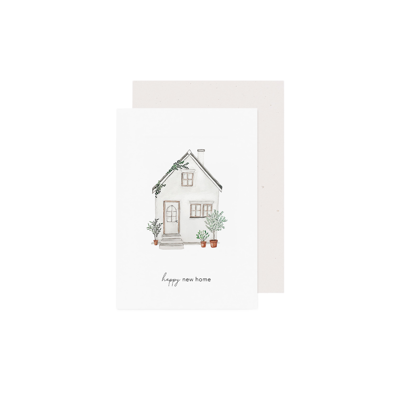klappkarte - haus
