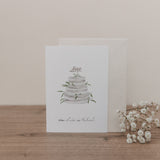 klappkarte - hochzeitstorte