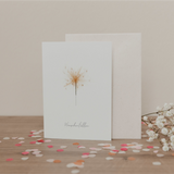 folded card - sparkler
