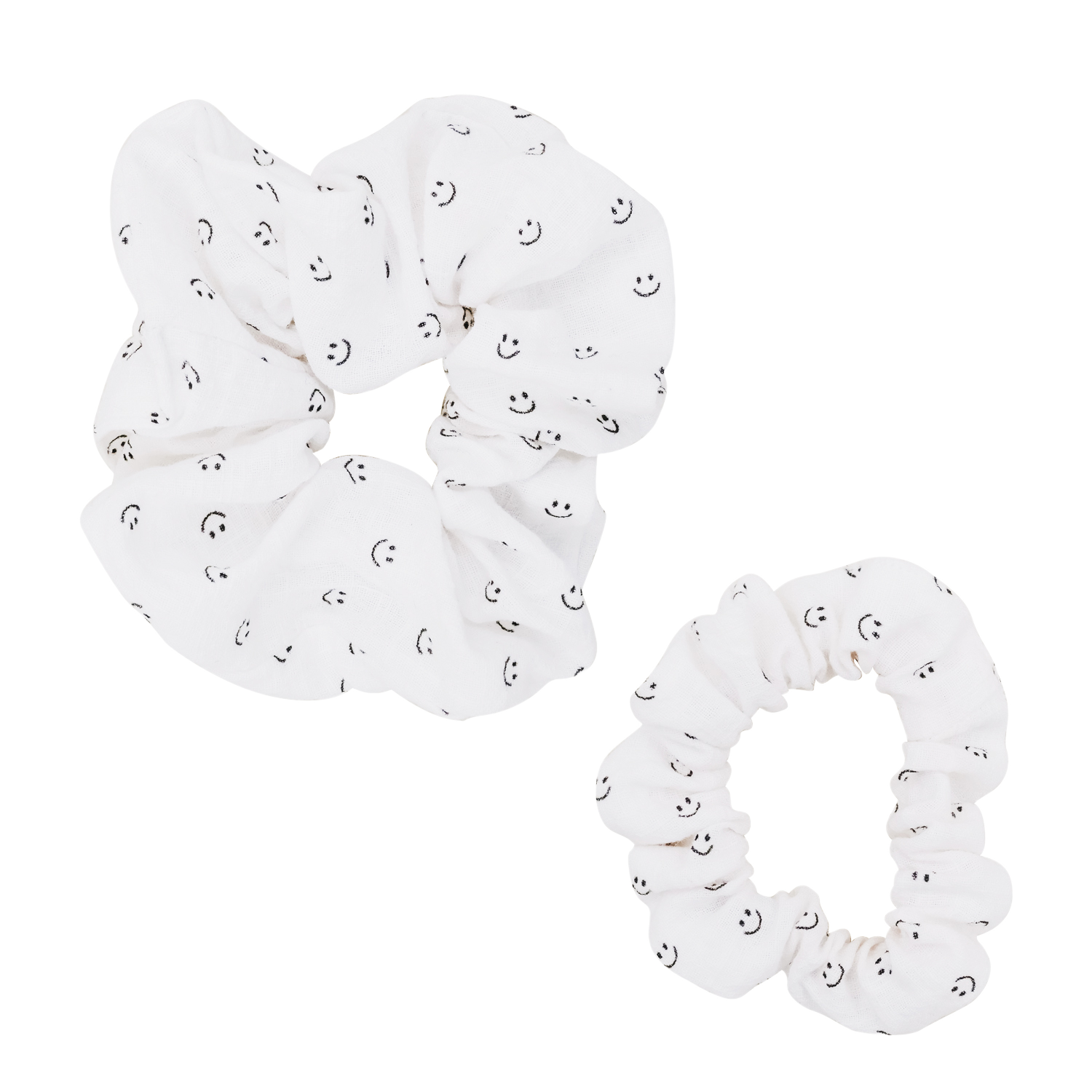 scrunchies-2er Set smileys 