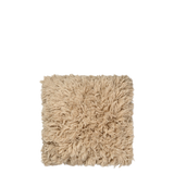 meadow high pile cushion - light sand