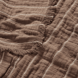 aires bedspread single - stone