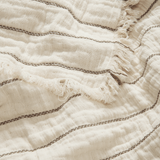 aires bedspread single - undyed