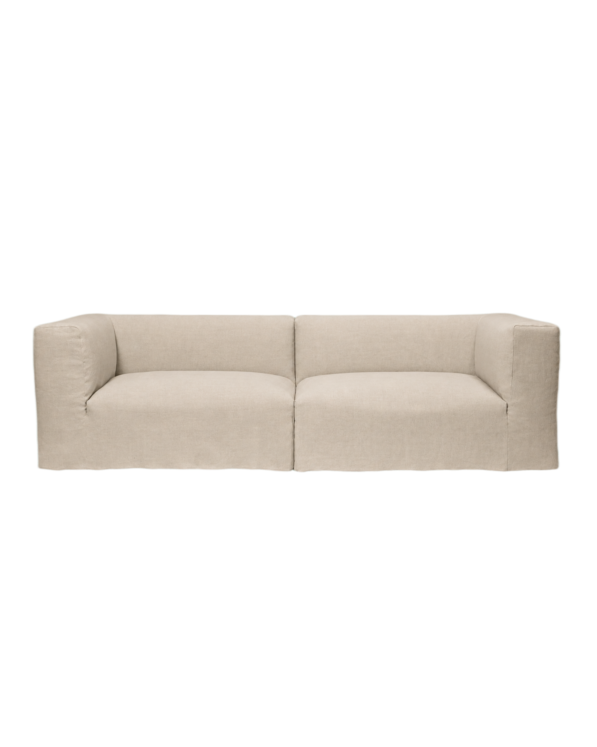 catena sofa 3 seater small - loose drape