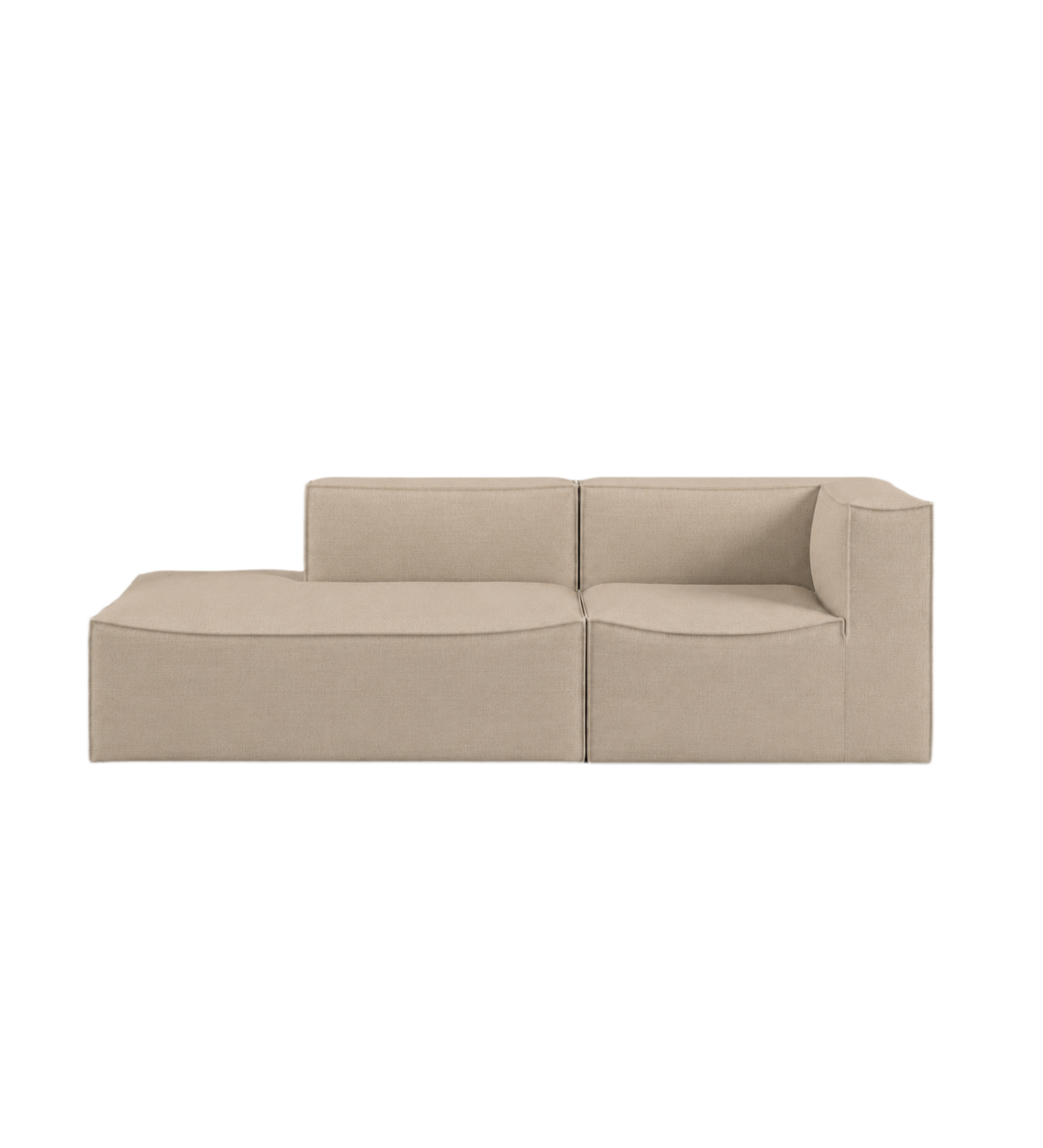 catena sofa 3 seater armrest open end left small - hot madison