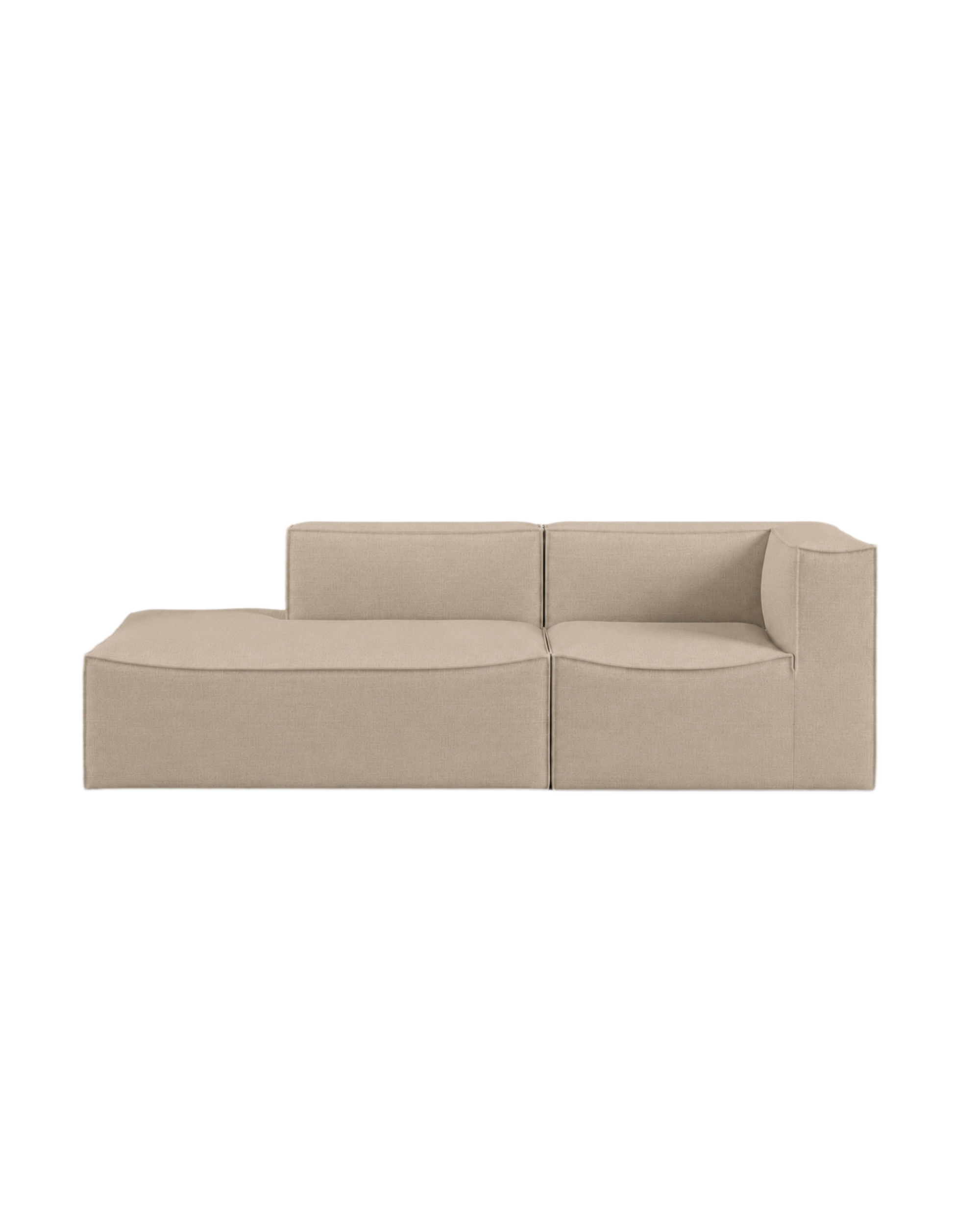 catena sofa 3 seater armrest open end left small - hot madison